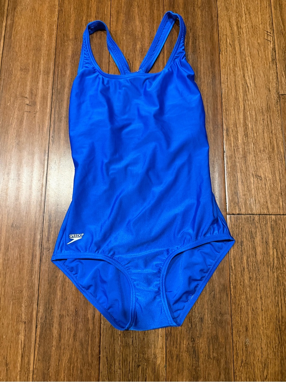 Speedo Bright Blue Performance One-Piece Swimsuit